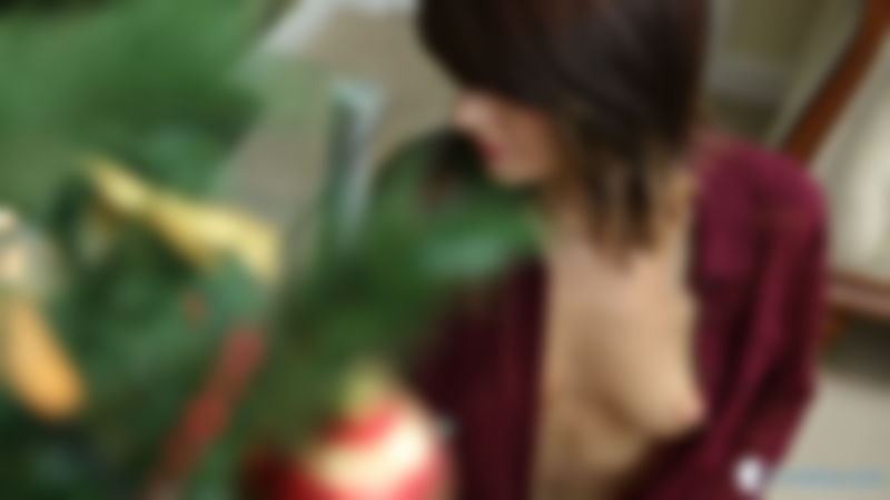 Antonia "Christmas Downblouse"