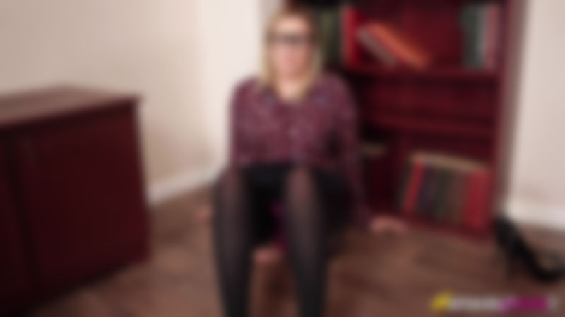 Anna Belle "Upskirt In The Library"