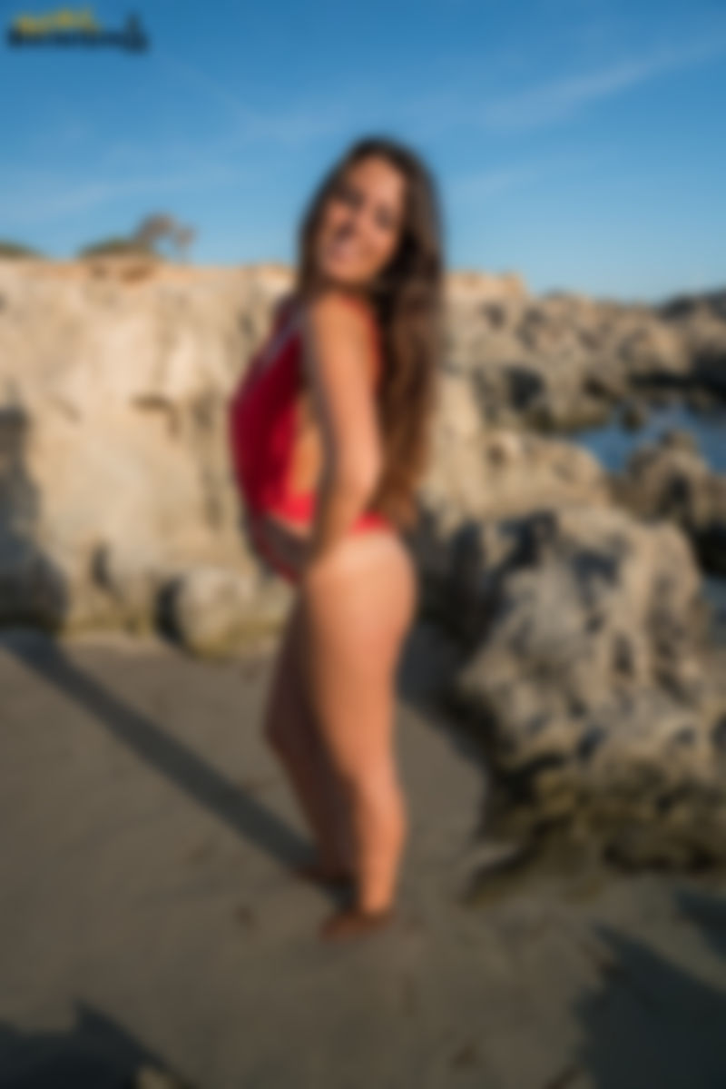 Faye T – 23yo – Red Onepiece