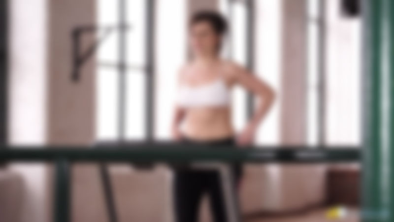 Charlie Rose "Braless Workout"