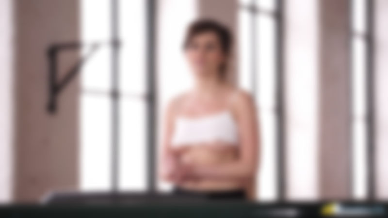 Charlie Rose "Braless Workout"