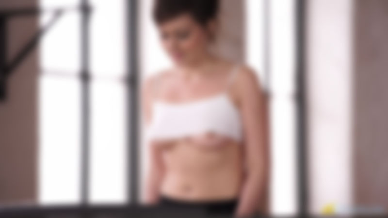 Charlie Rose "Braless Workout"