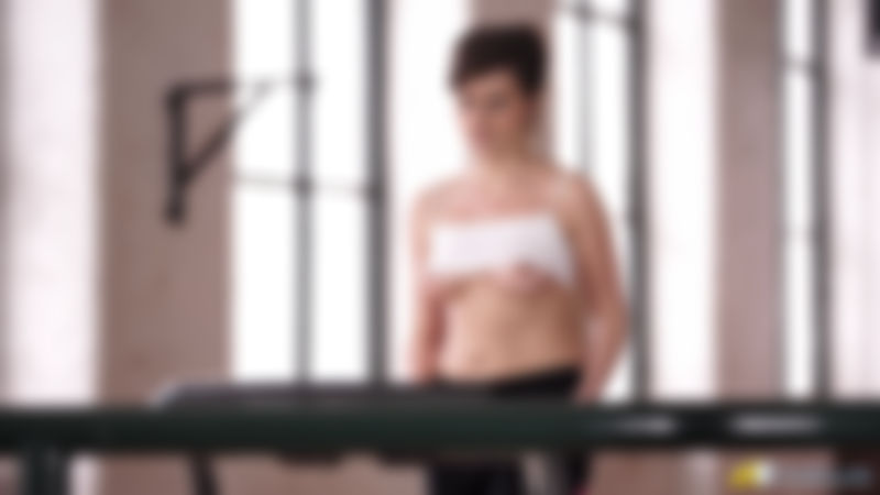 Charlie Rose "Braless Workout"