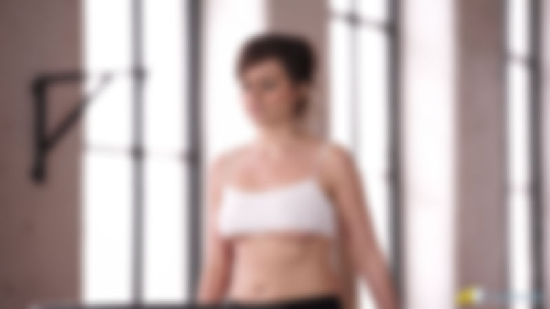 Charlie Rose "Braless Workout"