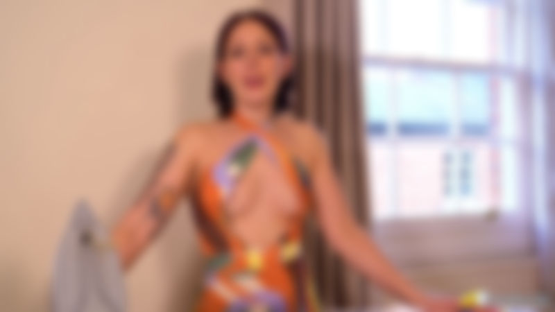 "Revealing New Dress"