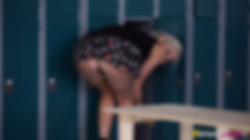 Lu Elissa "Upskirt Gym Pass"
