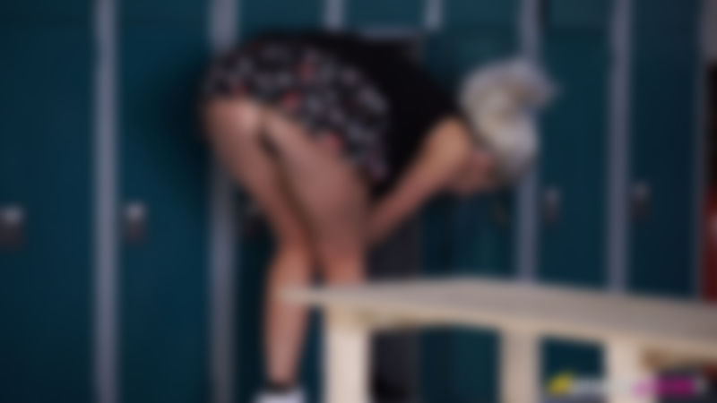 Lu Elissa "Upskirt Gym Pass"