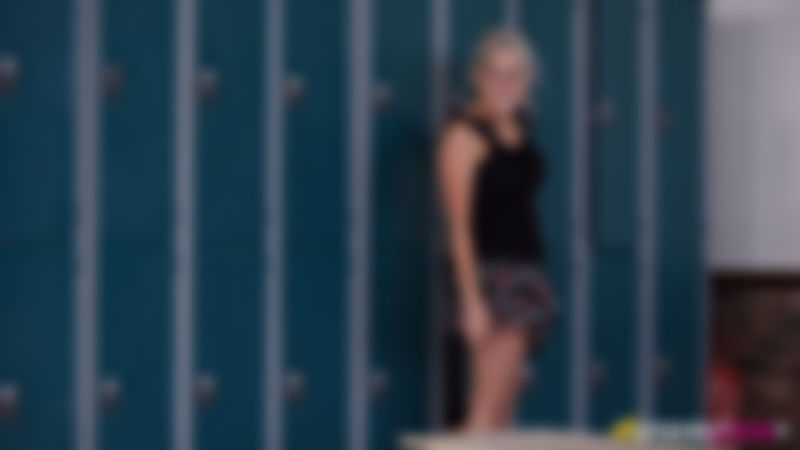 Lu Elissa "Upskirt Gym Pass"