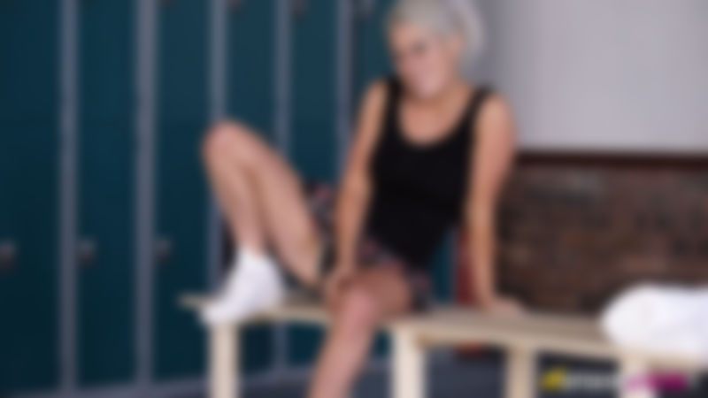 Lu Elissa "Upskirt Gym Pass"
