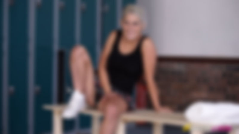 Lu Elissa "Upskirt Gym Pass"