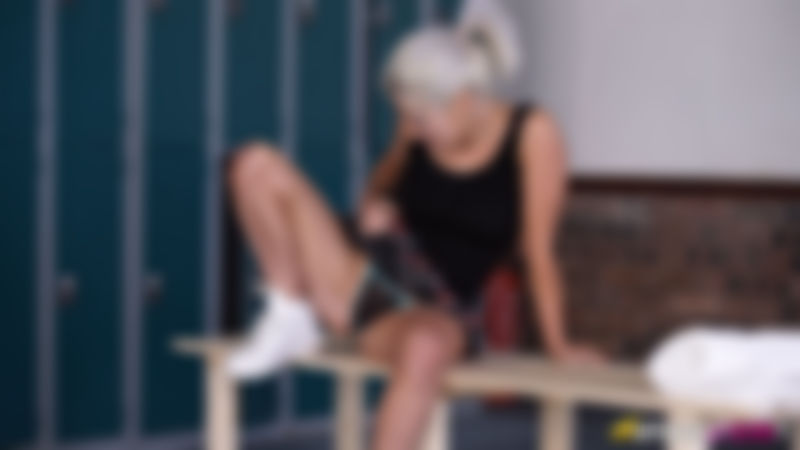 Lu Elissa "Upskirt Gym Pass"