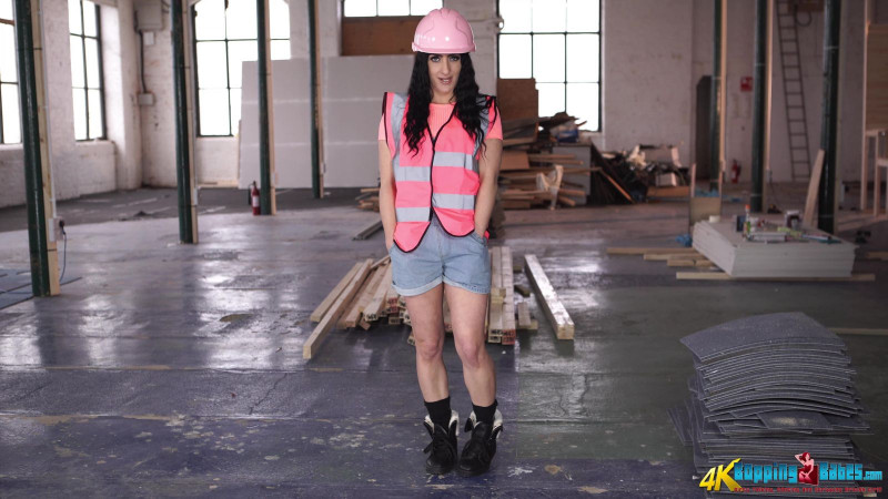Chloe Lovette "Building Site Striptease"