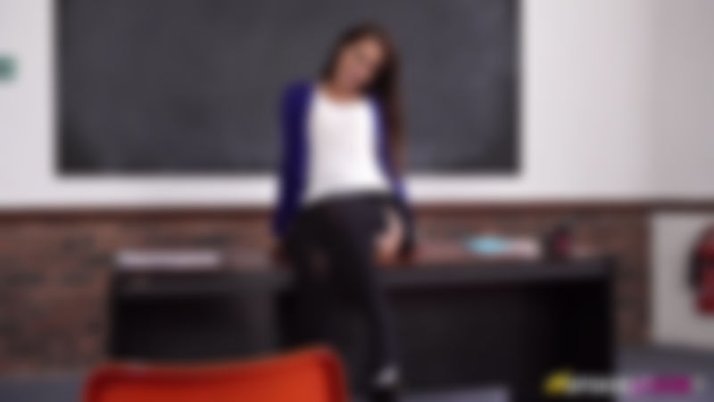 Jess West "Upskirt Lesson"