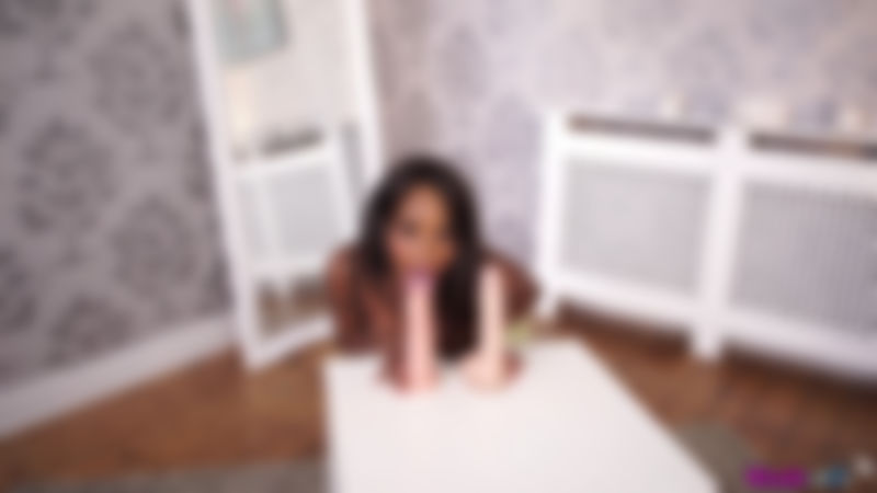 Kiki Minaj "Two Big Dicks"