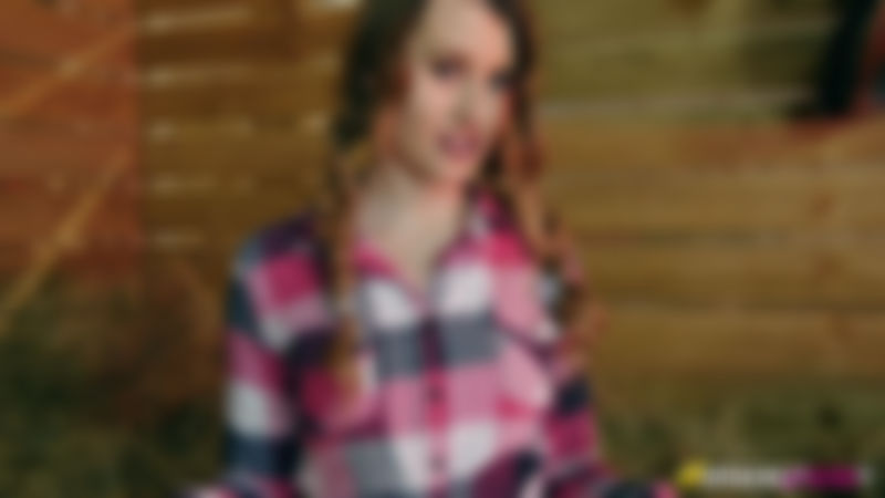 Brook Logan "Upskirt Wank In The Barn"