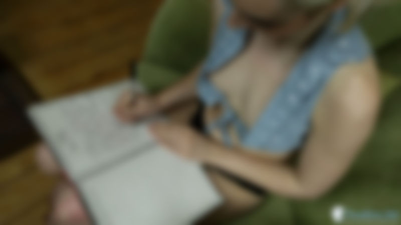 Melody Wilde "Sneaky Downblouse"