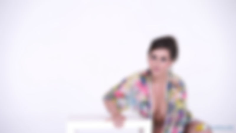 Charlie Rose "Busty Brunette"