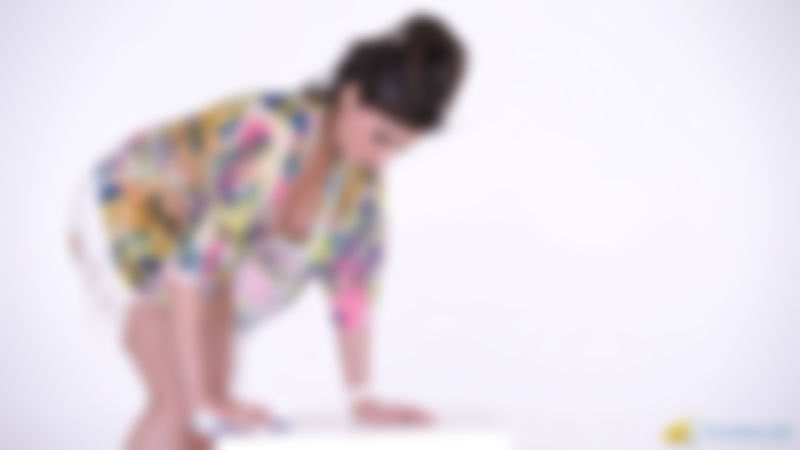 Charlie Rose "Busty Brunette"