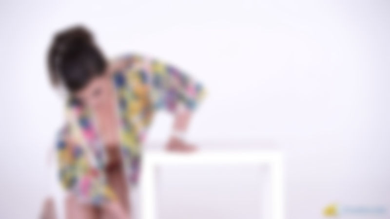 Charlie Rose "Busty Brunette"