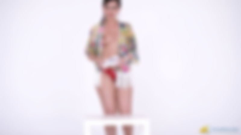 Charlie Rose "Busty Brunette"