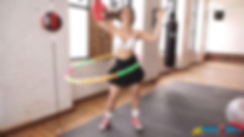 Katie Louise "Naked Hula Hoop"