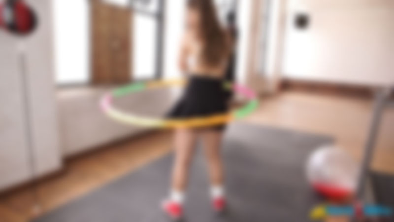 Katie Louise "Naked Hula Hoop"