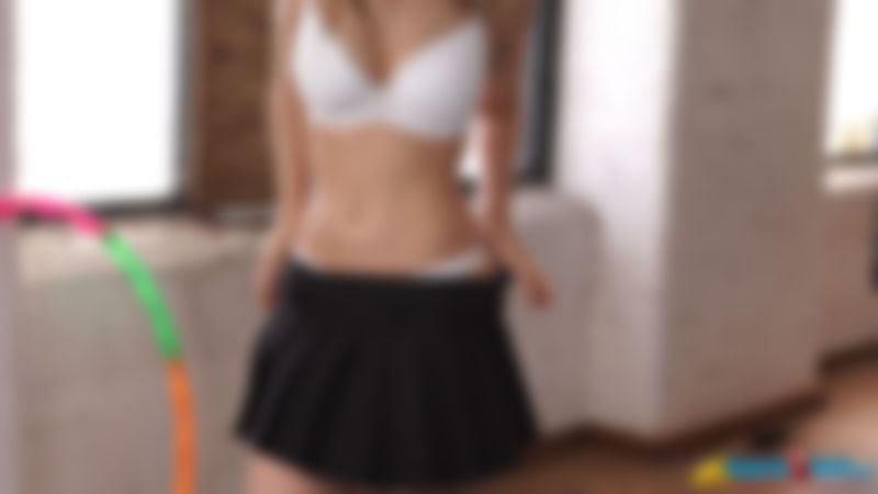 Katie Louise "Naked Hula Hoop"