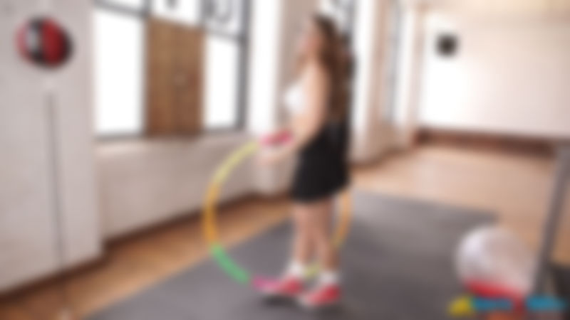 Katie Louise "Naked Hula Hoop"