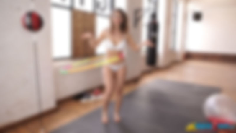 Katie Louise "Naked Hula Hoop"