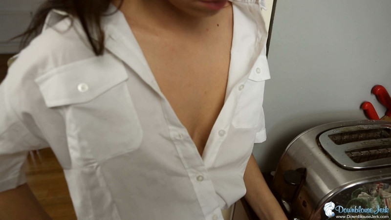 Michelle "Cleavage Inspection"
