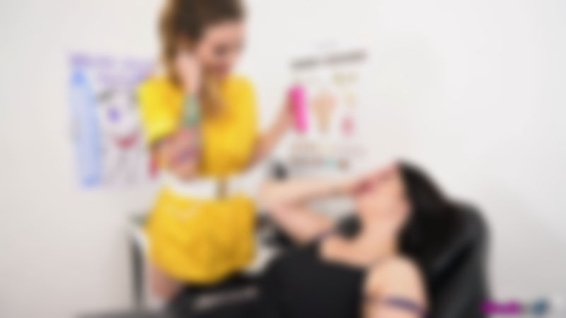 Lucia Love & Kylie Nymphette "Dental Practice"
