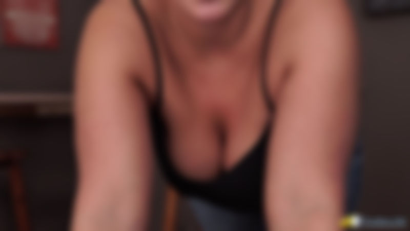 Coffee Shop Cleavage