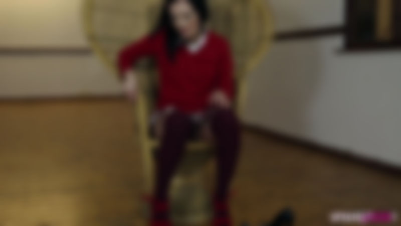 Faye "Tartan Upskirt Tease"