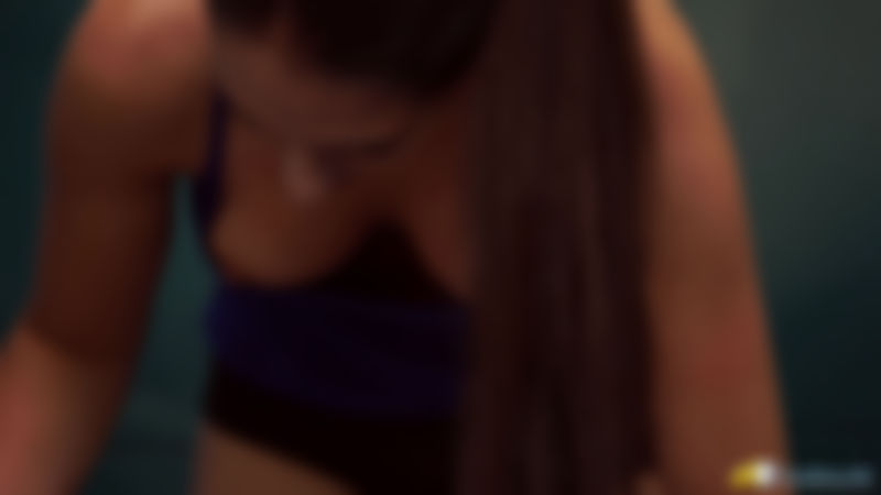 Rebecca G "Gym Nip Slips"