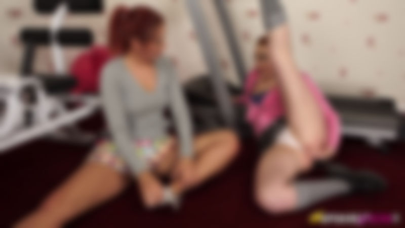 Kara And Harley "Ass Workout"