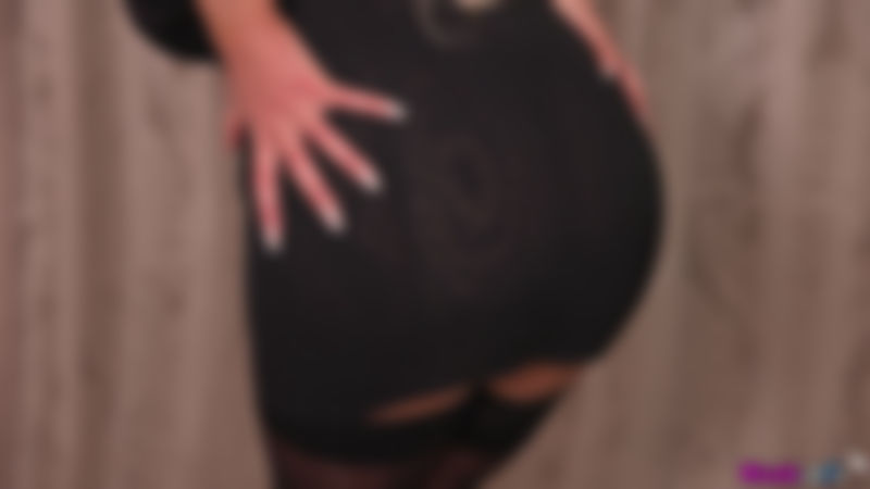 Ashley Jay "Tight Black Dress"