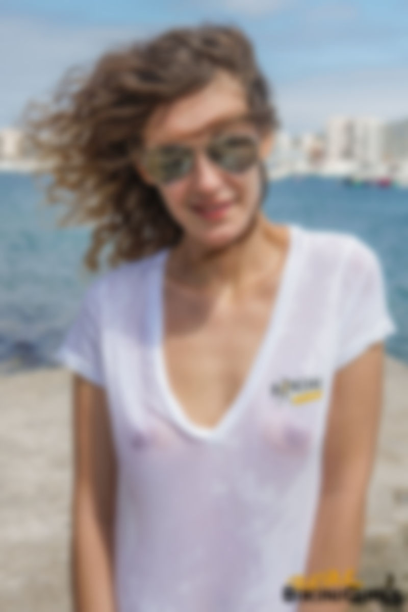 Ana S – 26yo - Wet T-Shirt (Part 1)