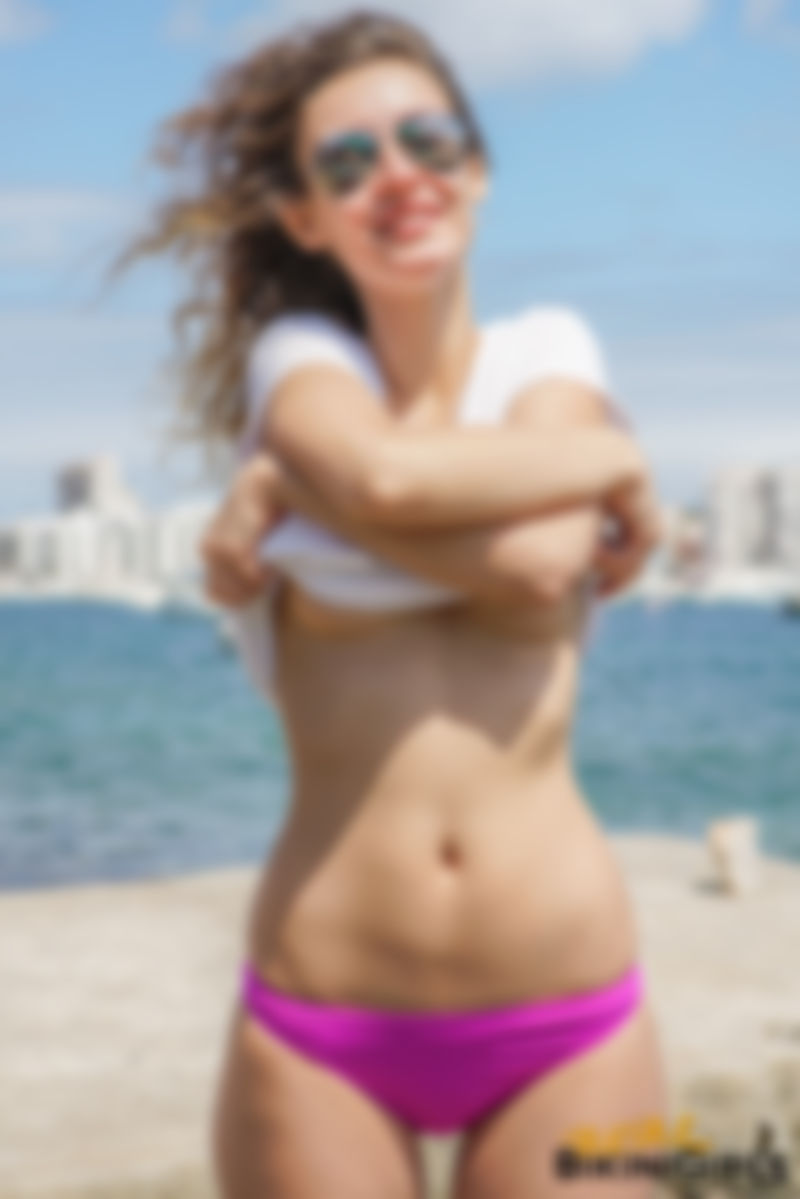 Ana S – 26yo - Wet T-Shirt (Part 1)