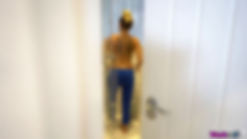 Selene "Naughty Shower Wank"