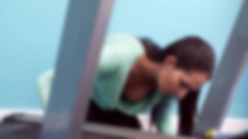 Rebecca G "Treadmill Tease"