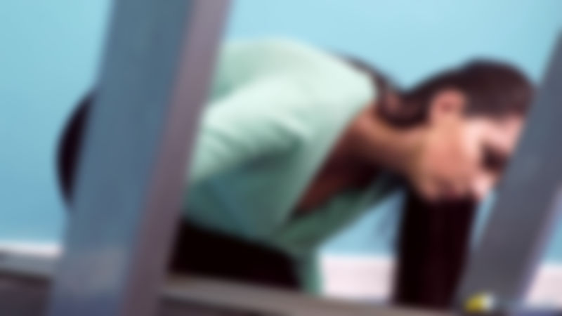Rebecca G "Treadmill Tease"