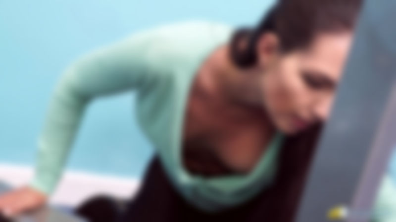 Rebecca G "Treadmill Tease"