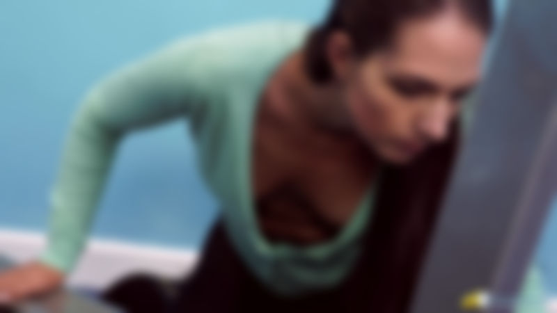Rebecca G "Treadmill Tease"