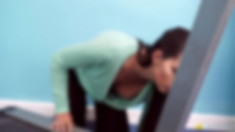 Rebecca G "Treadmill Tease"