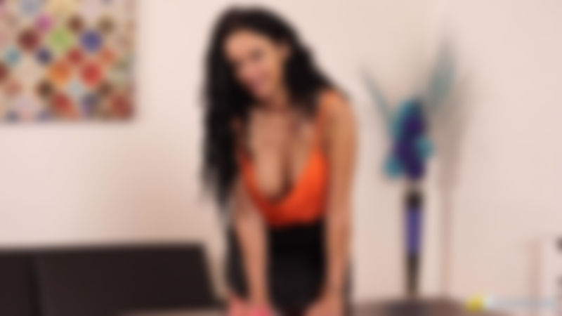 Cassie Clarke "Cleaning Cleavage"