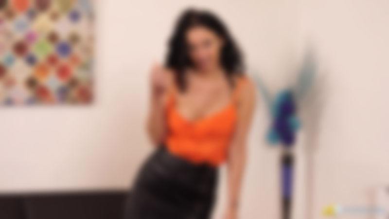 Cassie Clarke "Cleaning Cleavage"