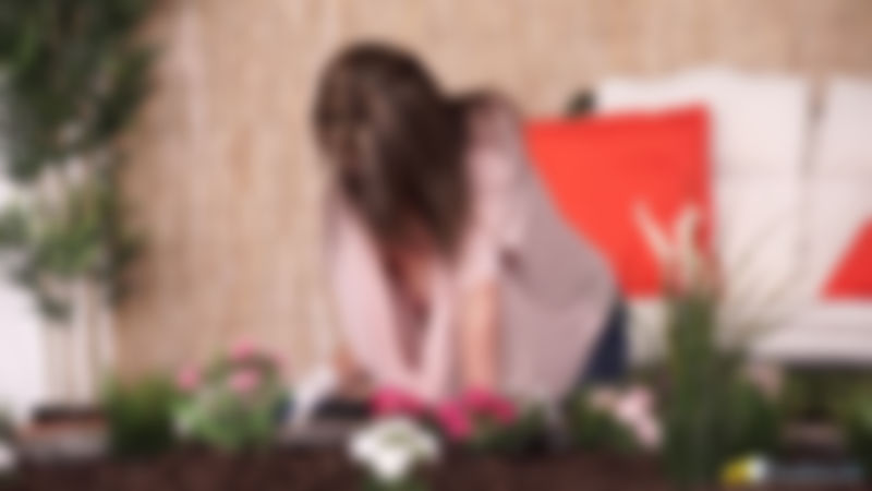 Hannah Z "Boobs In The Garden"