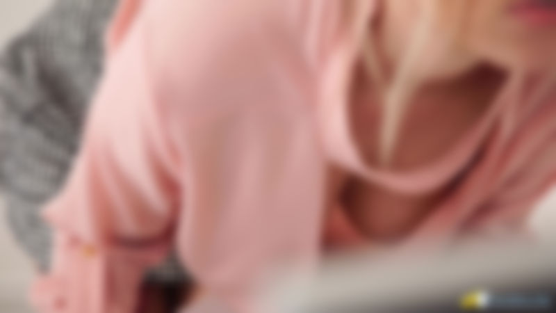 Louise "Office Downblouse"
