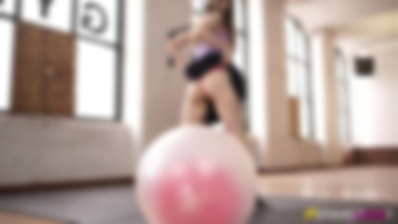Stella Cox "Upskirt Workout"
