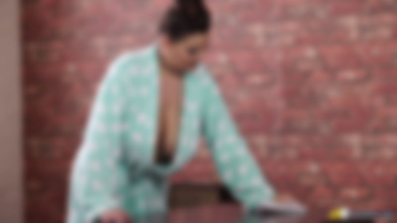 Cherry Blush "Cleaning Cleavage"